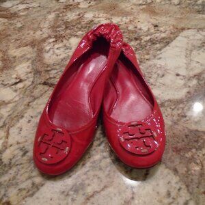 Tory Burch Red Flats